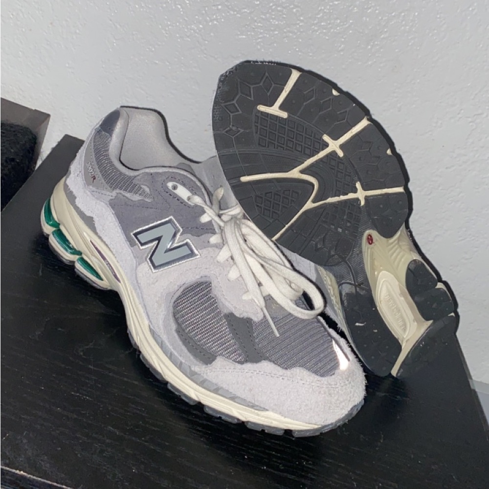 New Balance 2002R protection pack ‘rain cloud’ sneakers